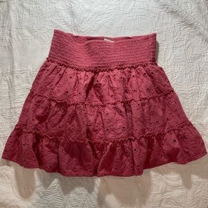 Pink American eagle skirt